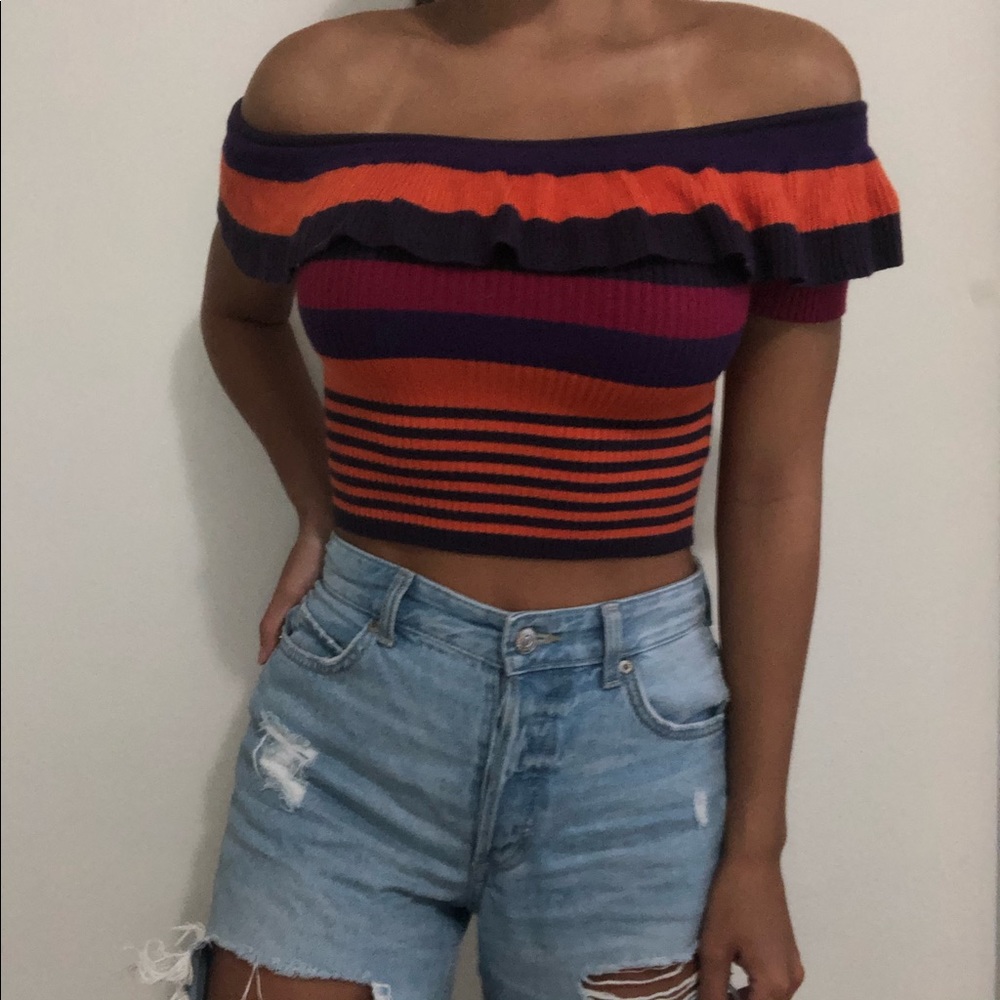 Striped Retro Top - Picture 5 of 5